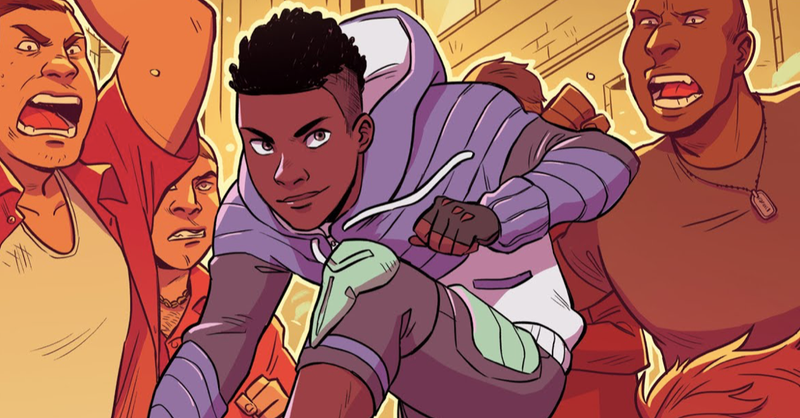 Quin, a hero with an impressive secret to hide.